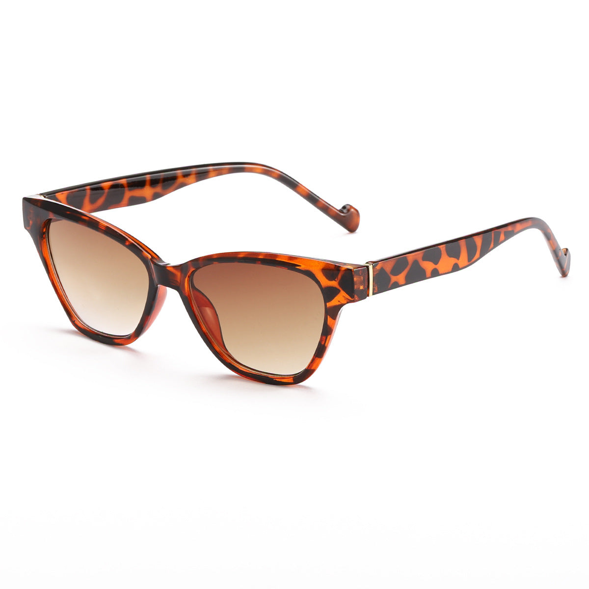 Damen Cat-Eye Sonnenbrille mit modernem Leopardenmuster Karnz