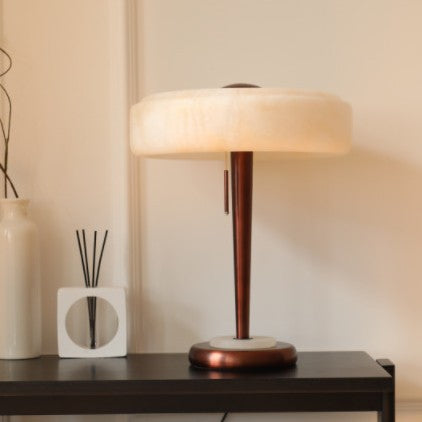 Moderne Alabaster Stil Tischlampe