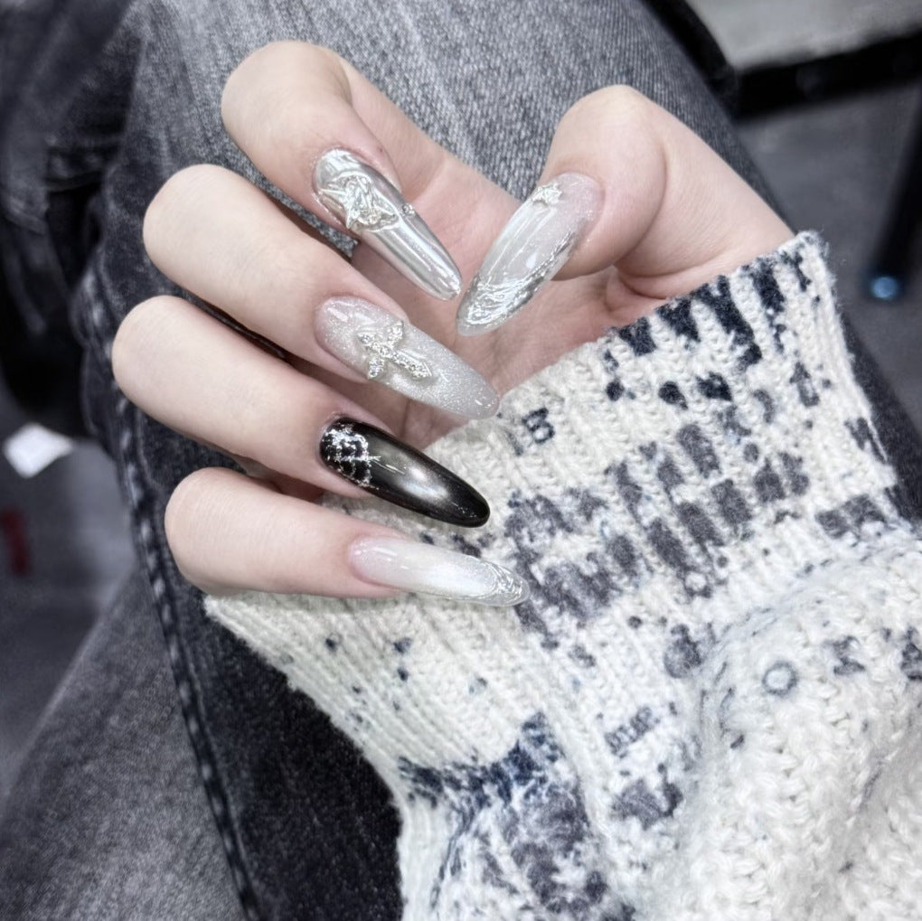Künstlerische Stiletto-Nagelverlängerungen