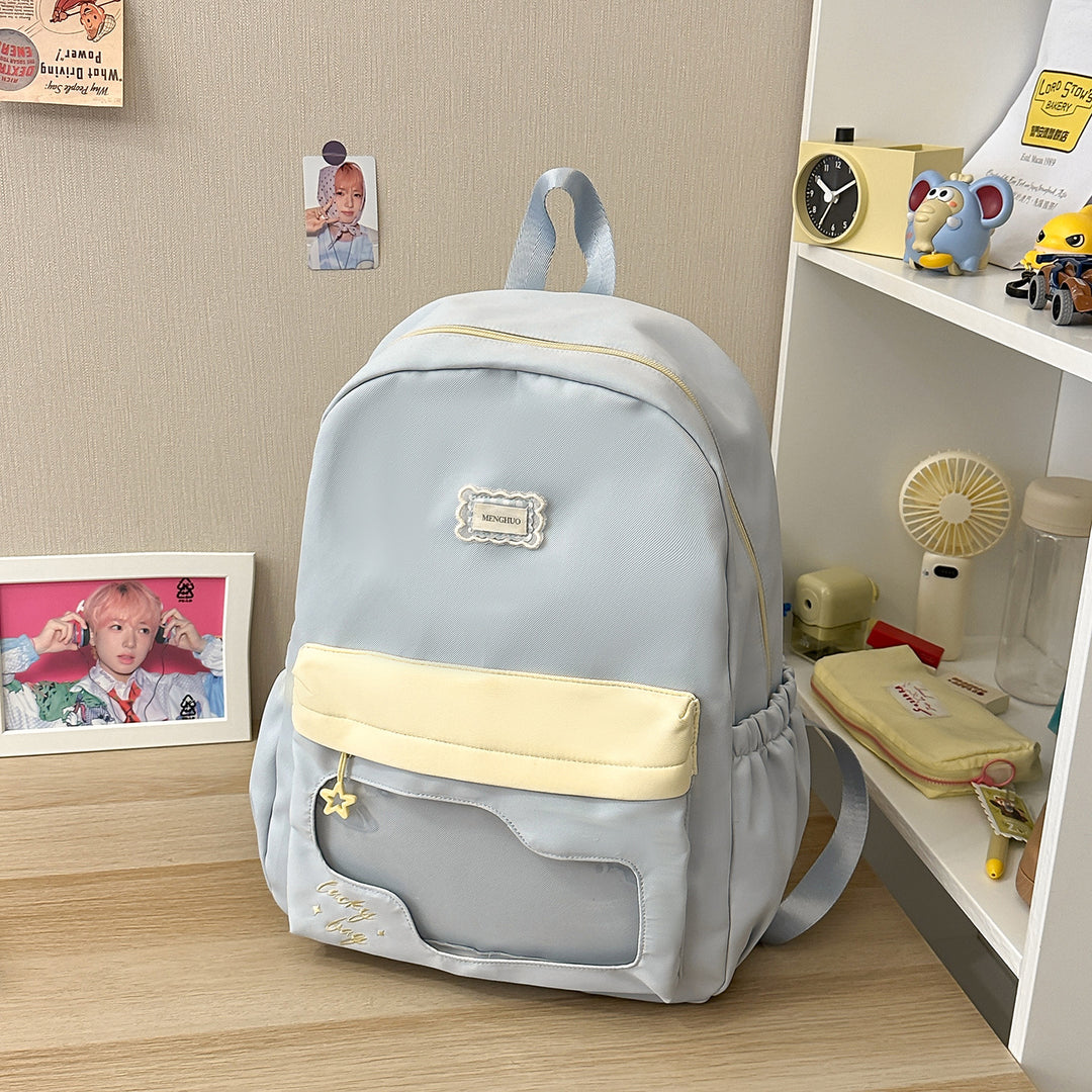 Fun Star-Bestickte Rucksack Karnz