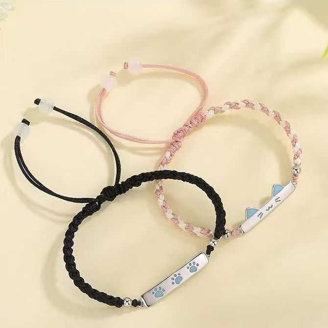 Niedliche Katzen-Themen Charm-Armband Karnz