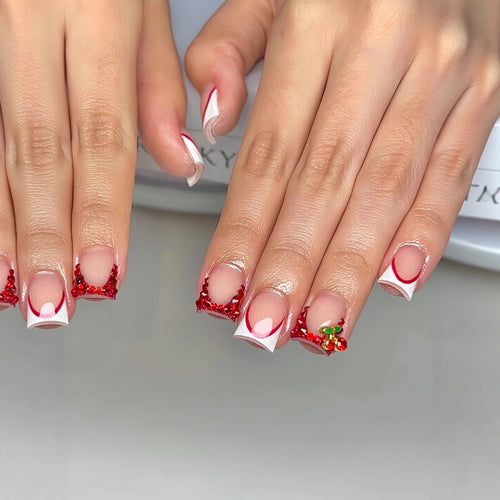 Festliche Nagelkunst Verlängerungen Karnz