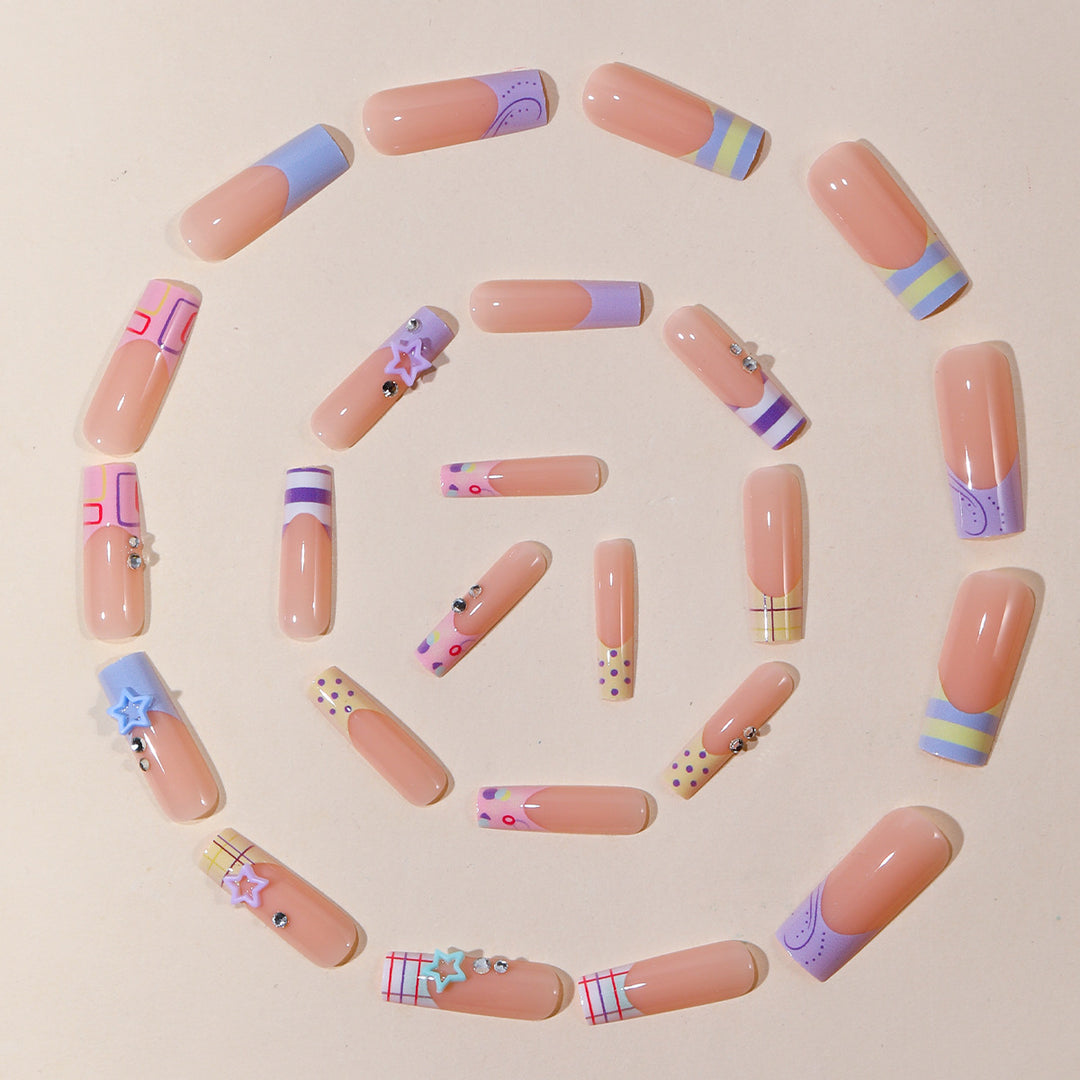 Dekorativer Acryl-Nagelkunst-Set Karnz
