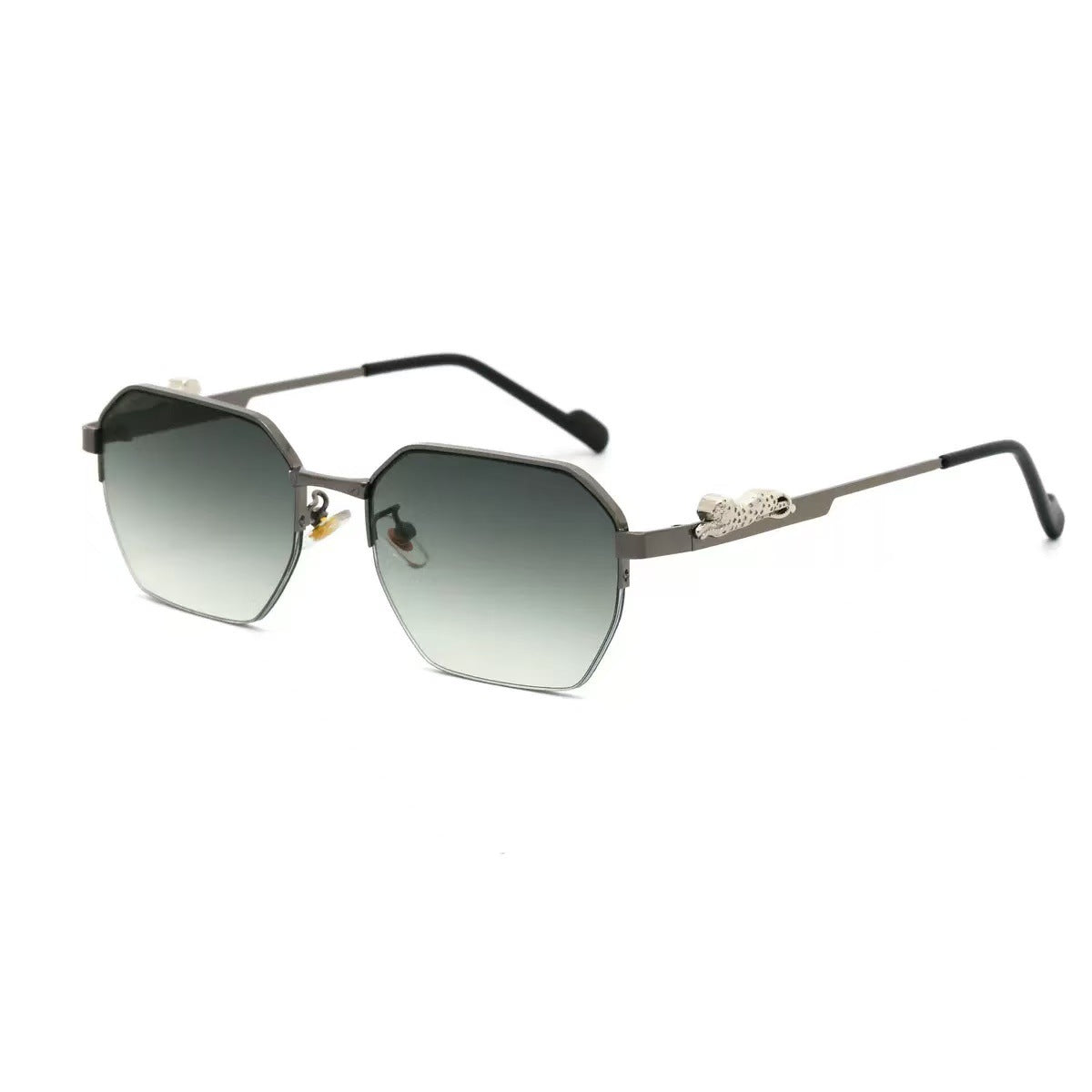 Damen elegante Sonnenbrille im modernen Oktagon-Design Karnz