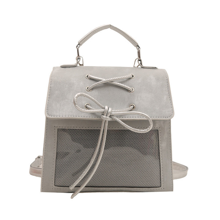 Chic Strukturierter Rucksack Karnz