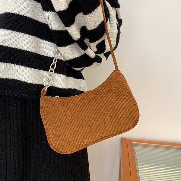 Modische Cord Handtasche Karnz