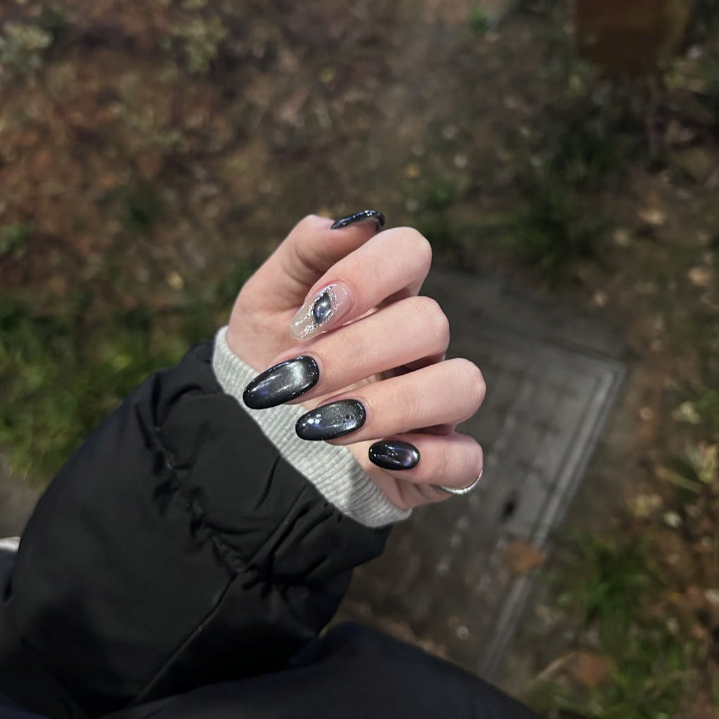 Galaxie Inspirierte Press-On Nagelkunst