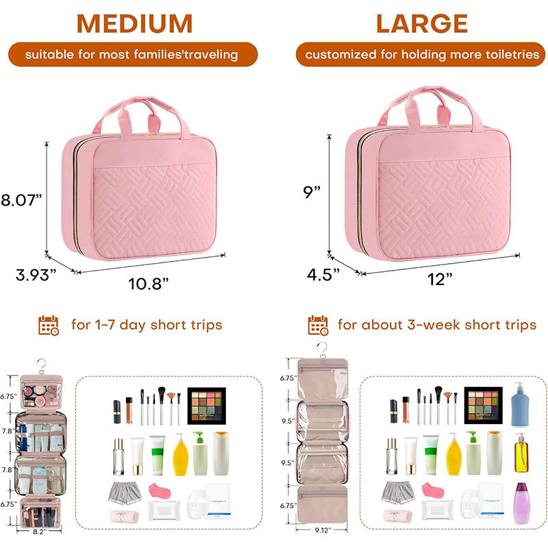 Eleganter Kosmetik-Organizer mit Strukturiertem Design Karnz