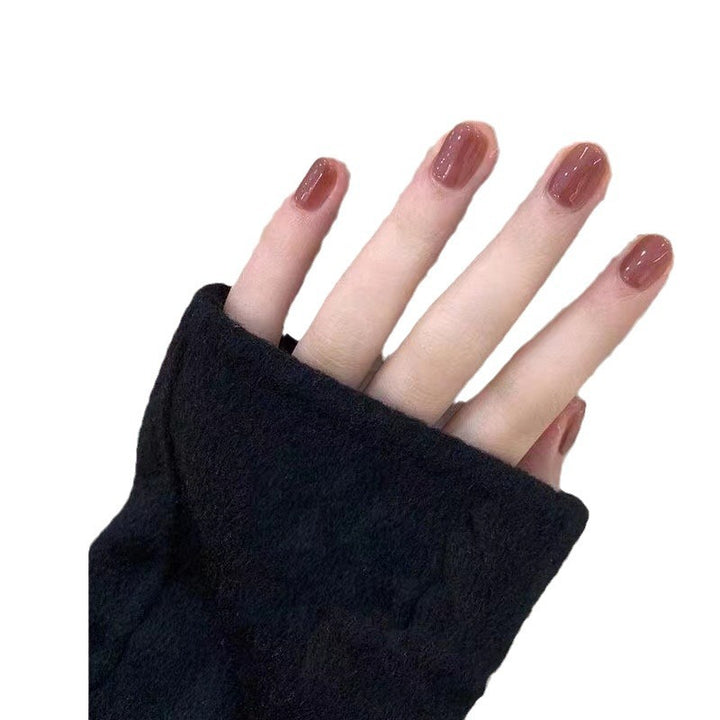 Natürliche glänzende Nagelveredelungen