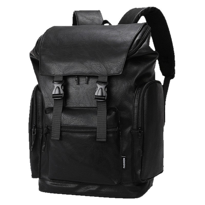 Vintage Stil Leder Rucksack Karnz
