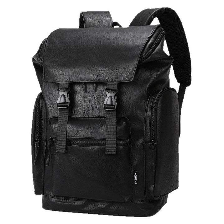 Vintage Stil Leder Rucksack Karnz