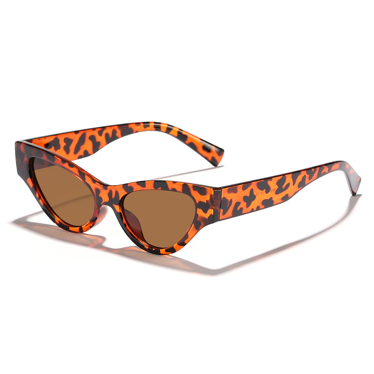 Damen Cat-Eye Sonnenbrille mit elegantem, transparentem Rahmen und UV-Schutz Karnz