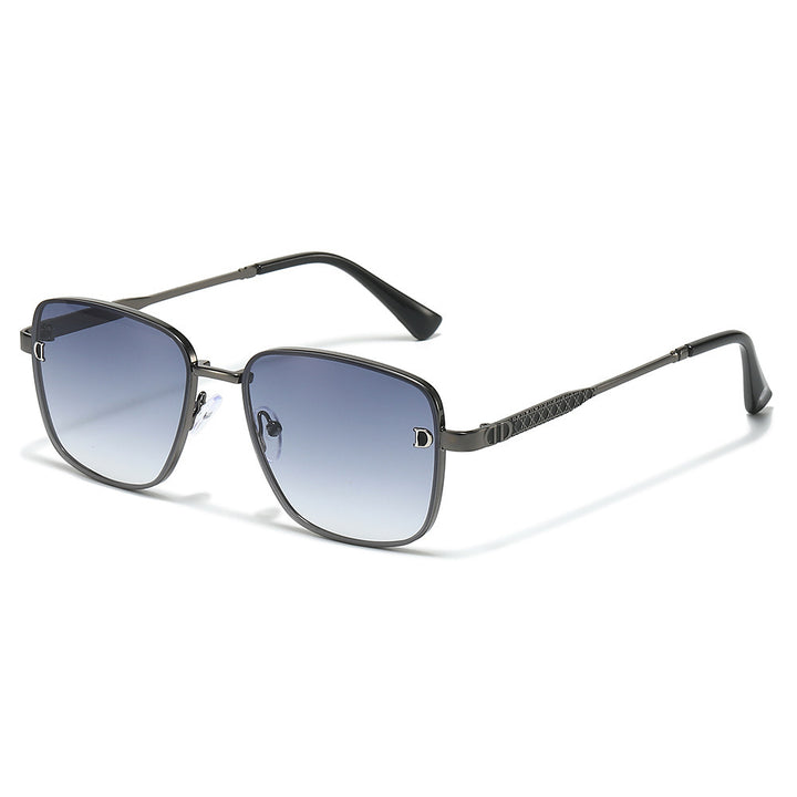 Vintage-inspirierte quadratische Rahmenbrille Karnz