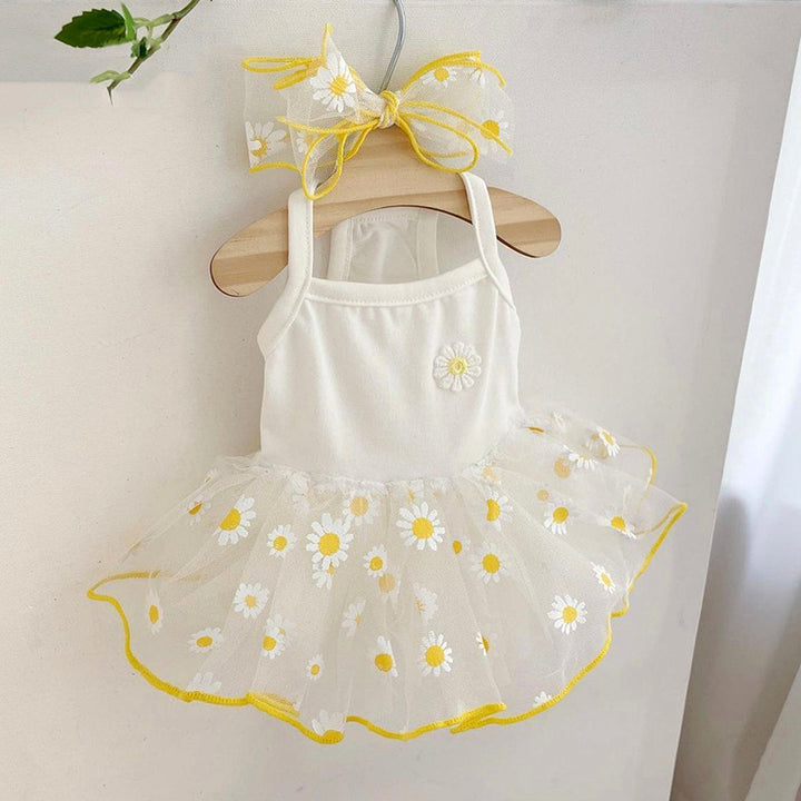 Erdbeer Tüll Tutu Kleid mit bestickter Beere und Organza