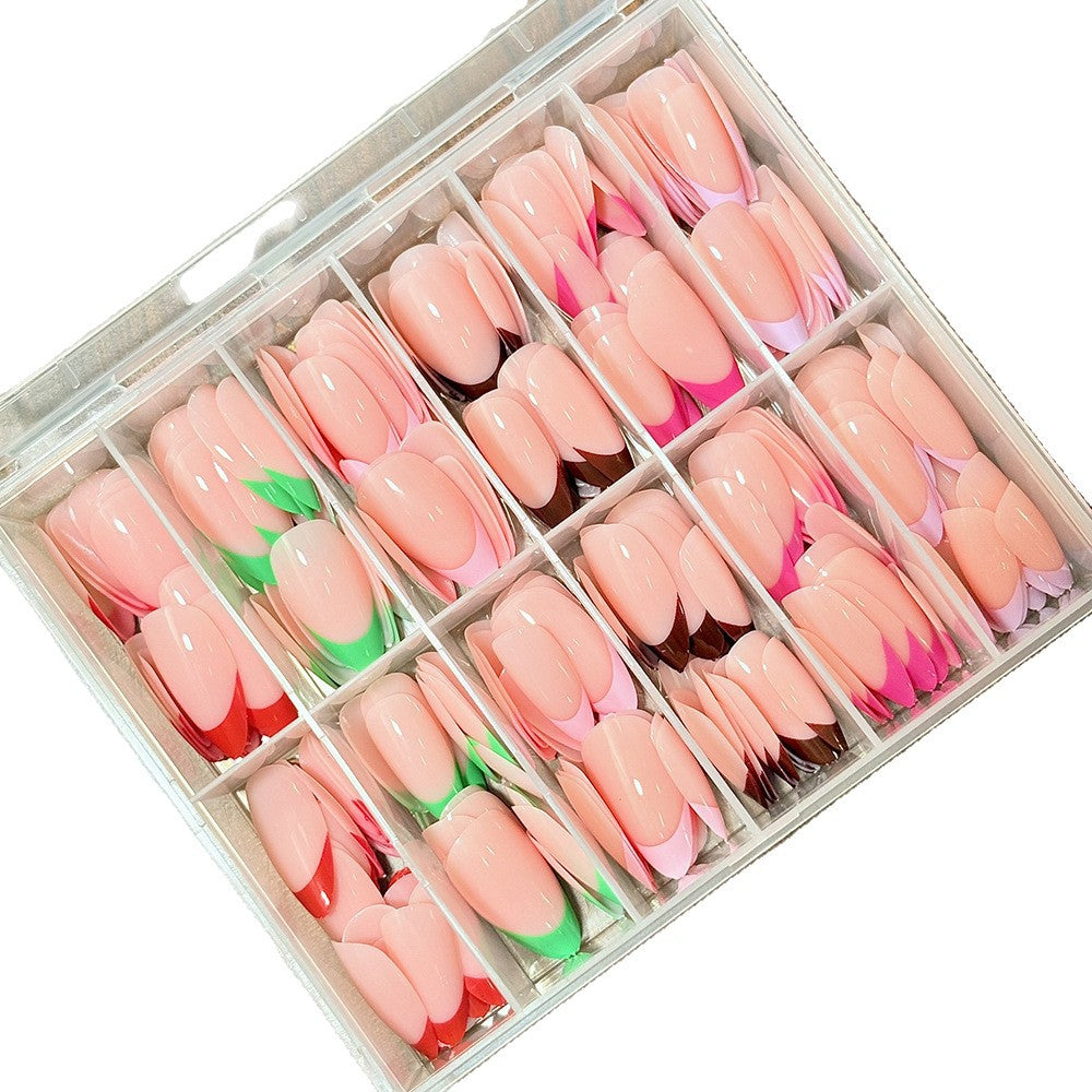 Weiche Gel falsche Nagelspitzen Set Karnz