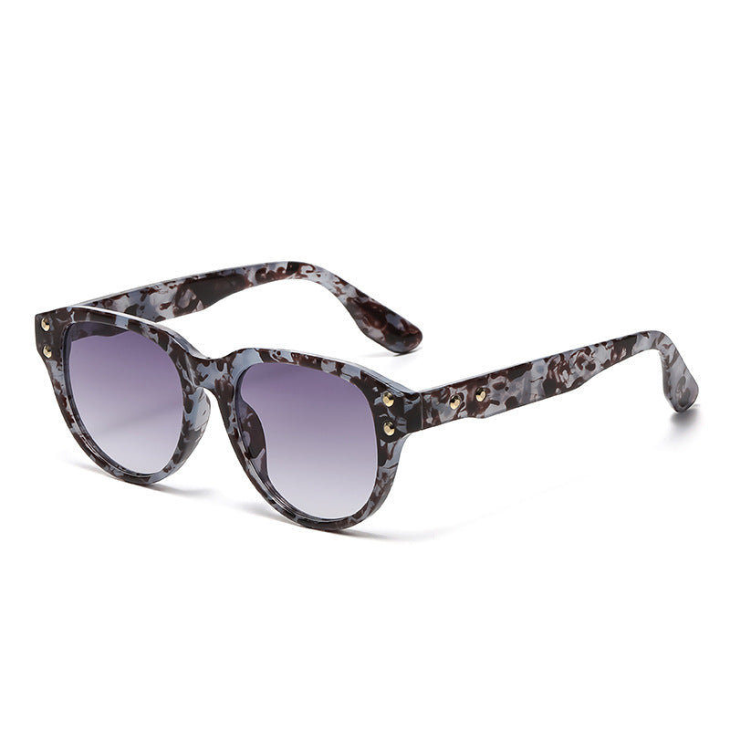 Chic Vintage-Style Übergroße Sonnenbrille
