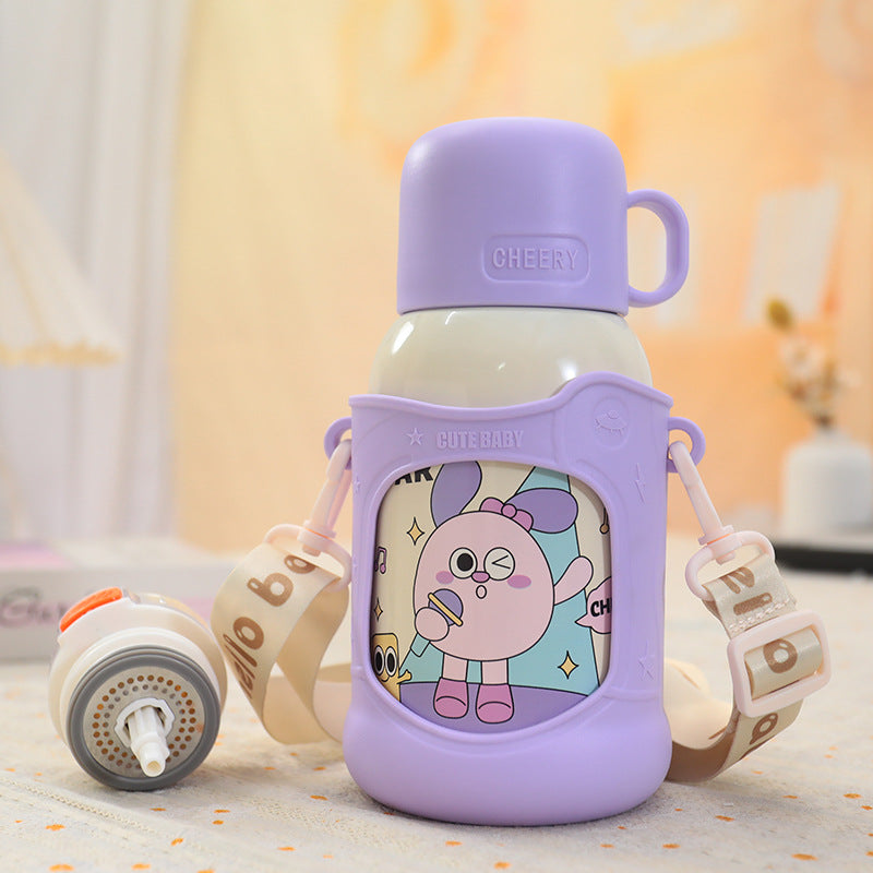 Damen Kinder-Trinkflasche mit kreativem Tierdesign Karnz