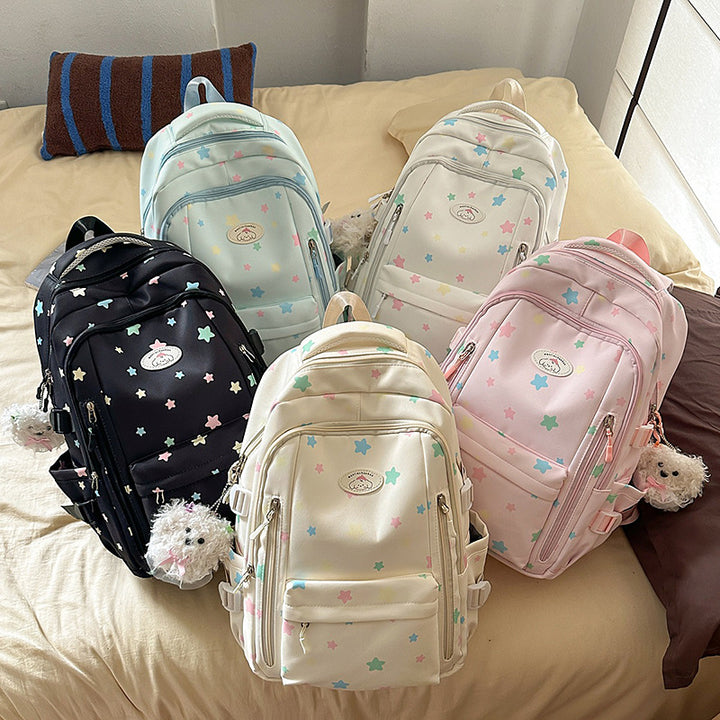 Sternen-Print Tagesrucksack Karnz