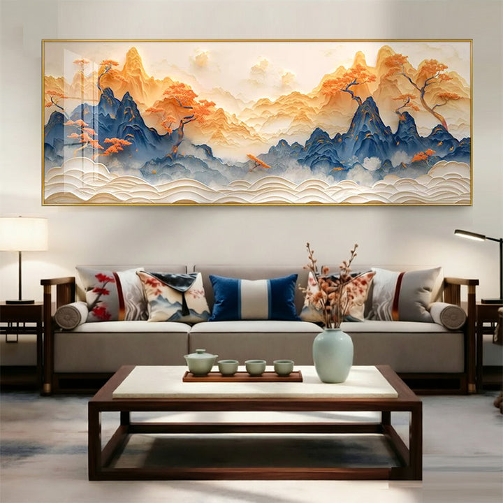 Dekorative Landschafts Leinwand Kunst