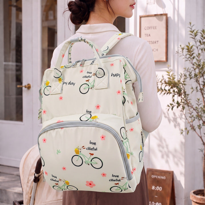 Verspielt Illustrierter Rucksack Karnz