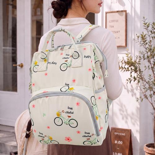 Verspielt Illustrierter Rucksack Karnz