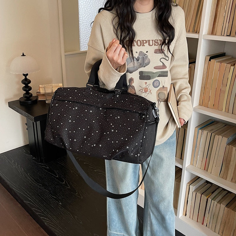 Stylische Sterne-Muster Abenteuer Duffel Tasche Karnz