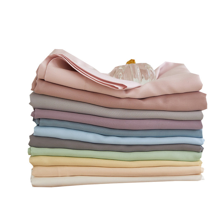 Premium Satin-Bettwäsche-Garnitur aus Mikrofaser mit seidig-glänzender Oberfläche