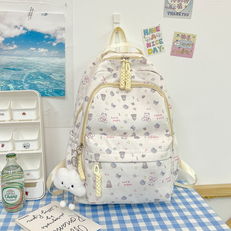 Verspielter Charakterdruck Rucksack