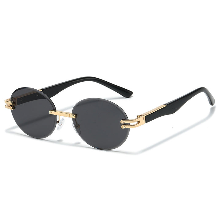 Stylische runde Rahmen-Sonnenbrille Karnz
