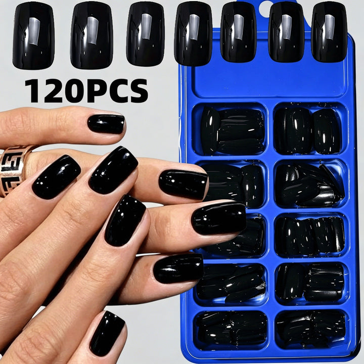 Premium Glossy Press-On Nail Tips Karnz