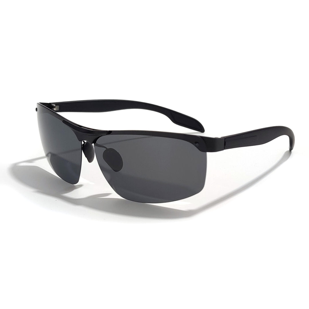 Herren sportliche Sonnenbrille mit ergonomischem Design und UV-Schutz Karnz