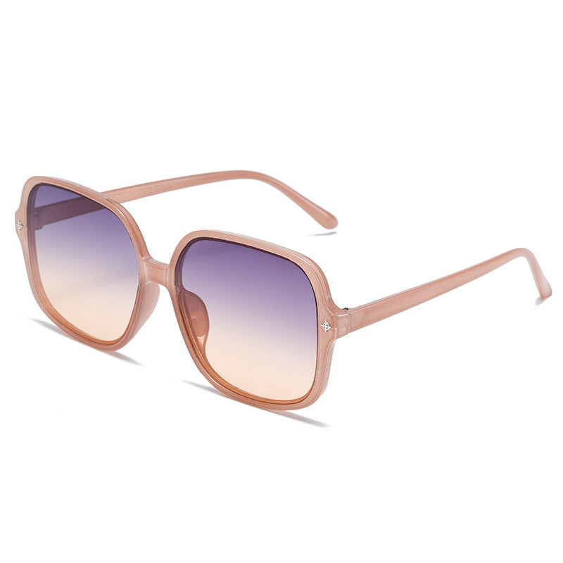 Damen elegante quadratische Sonnenbrille Karnz