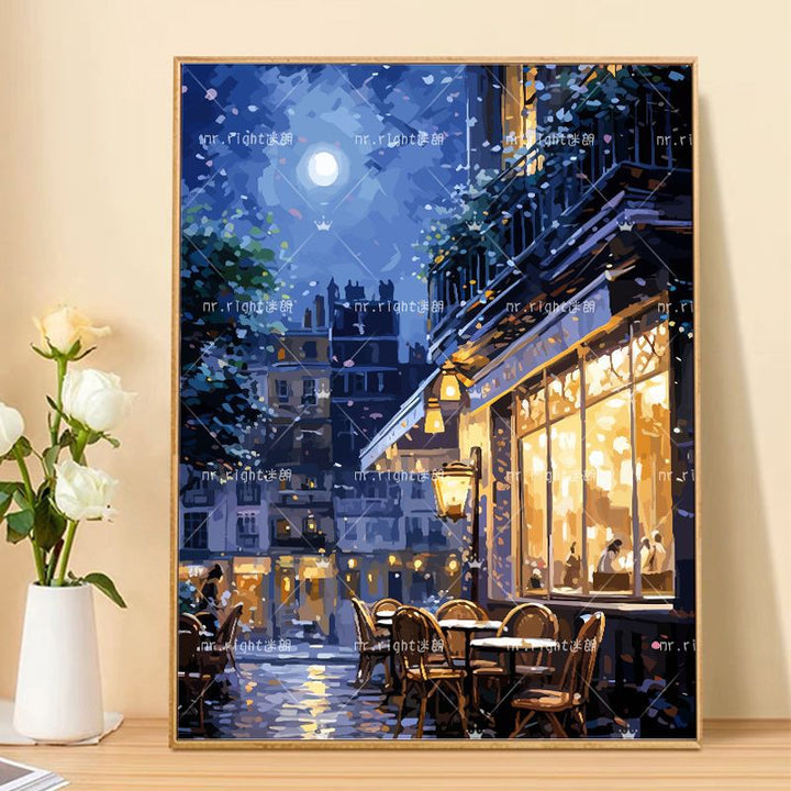 Fantasy Landschaft Kunstdruck Karnz
