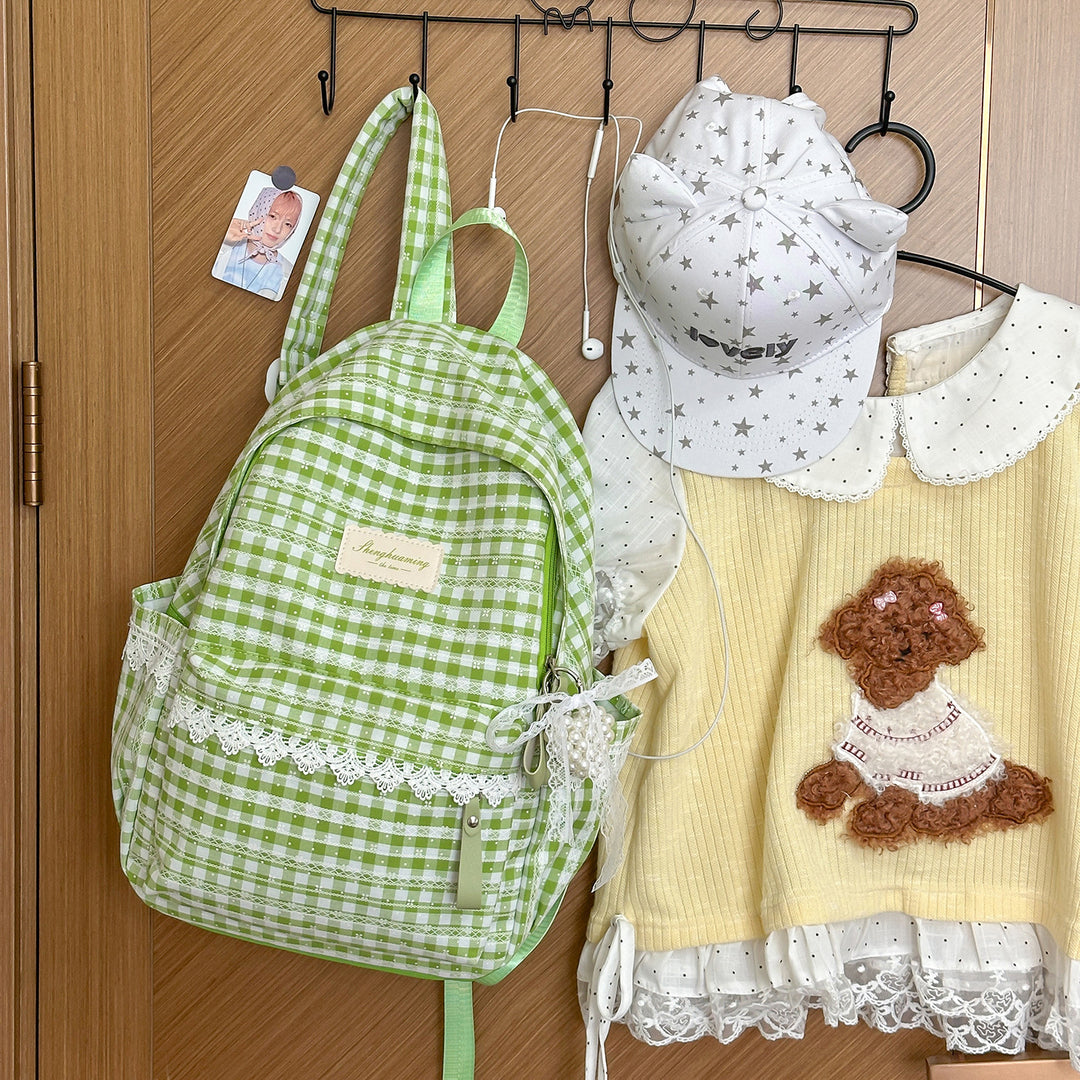 Charmanter bestickter Rucksack Karnz