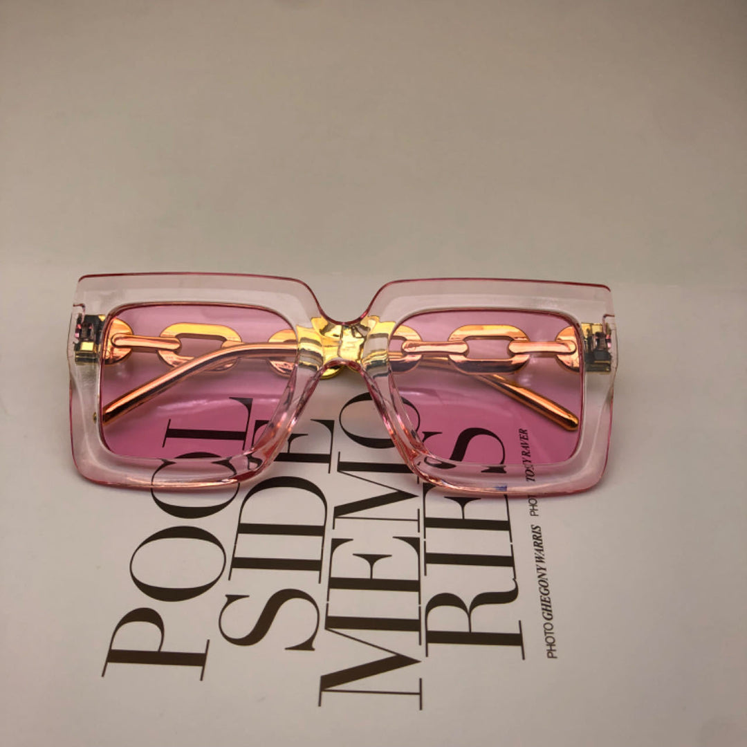 Retro Quadrat Rahmen Sonnenbrille Karnz