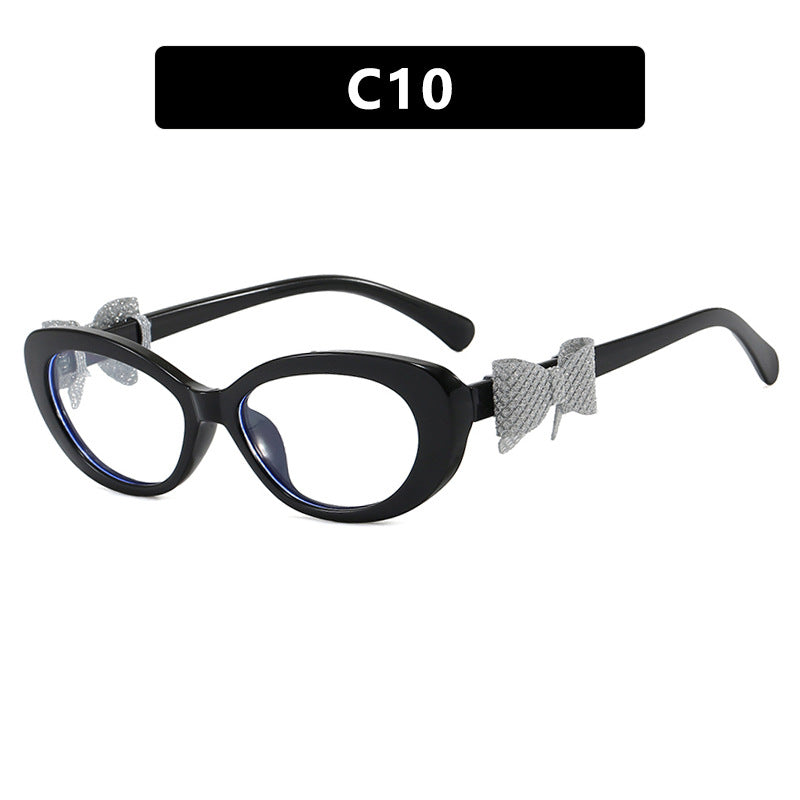 Damen modische Sonnenbrille mit verspieltem Schleifen-Design Karnz