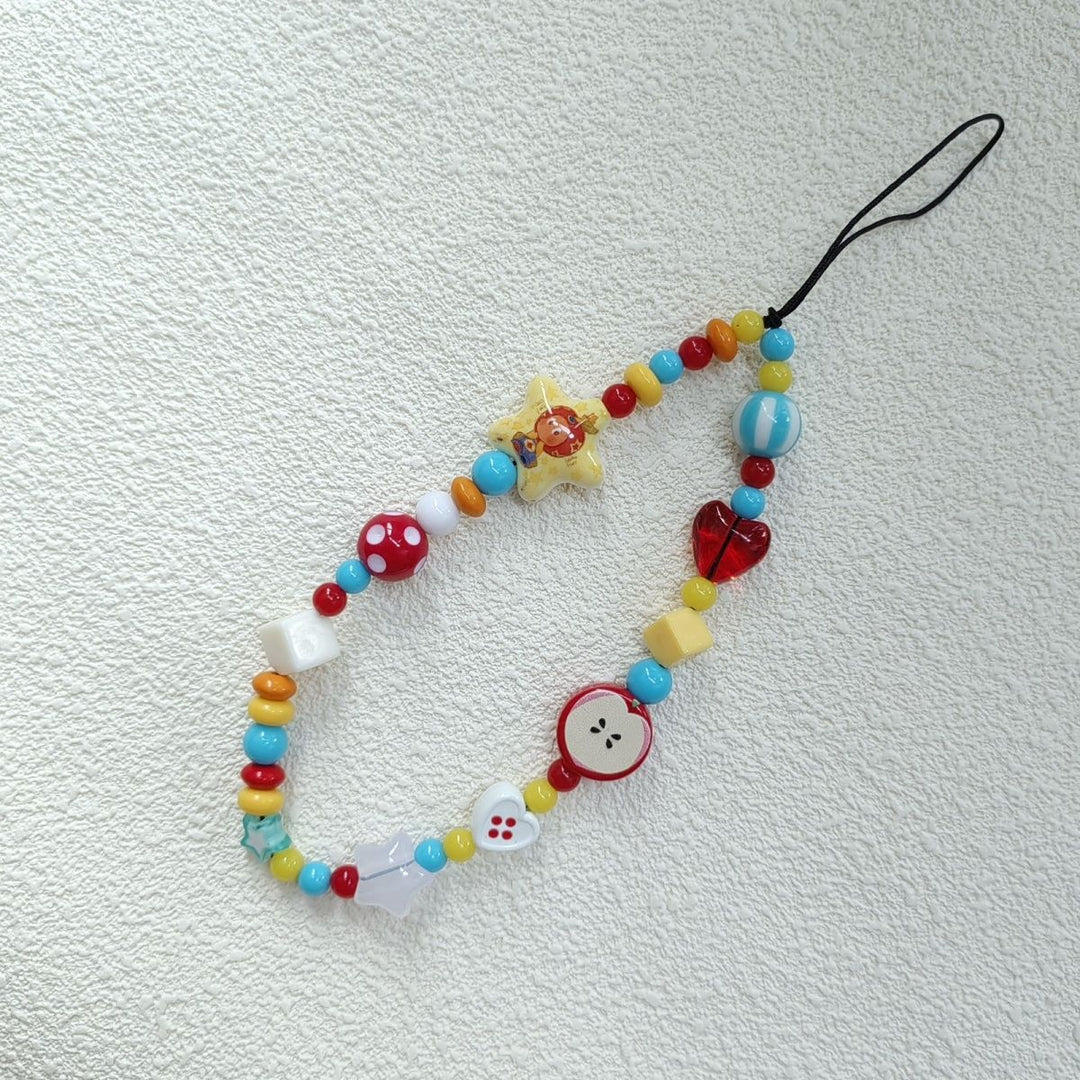 Funky Perlen Charm Lanyard Karnz