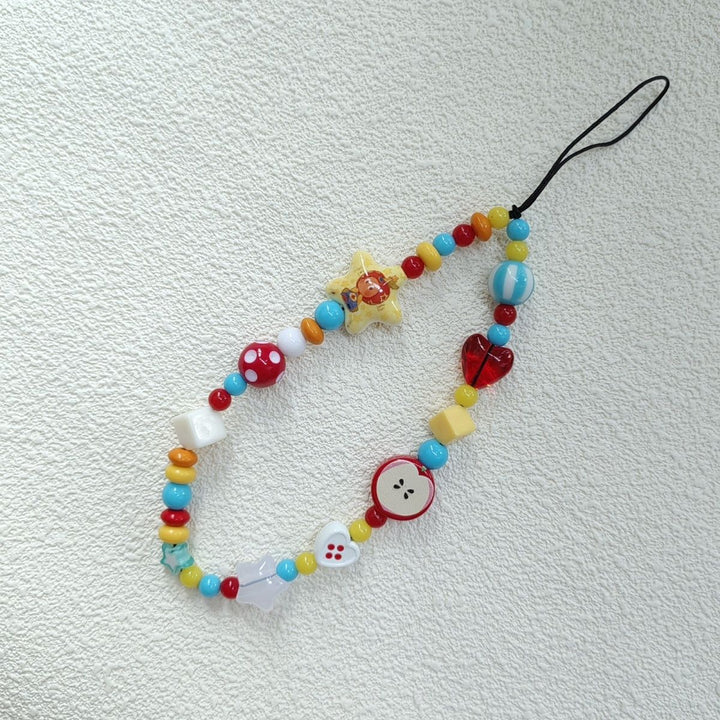 Funky Perlen Charm Lanyard Karnz