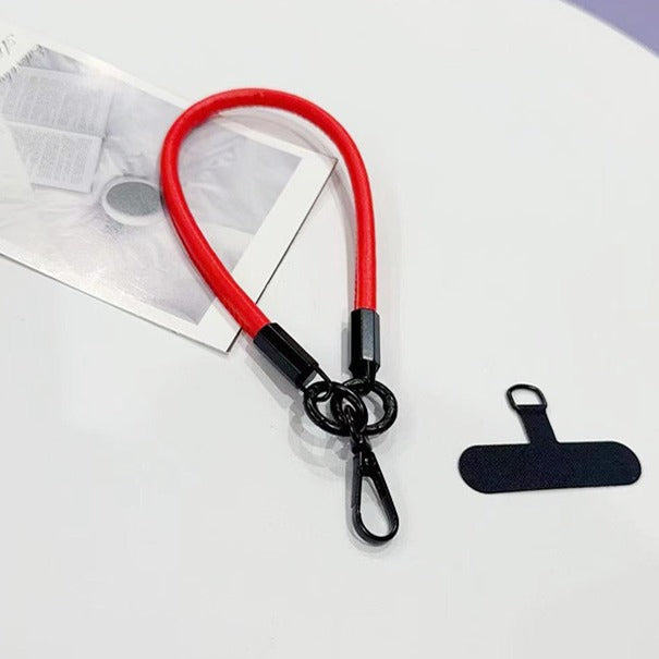 Eleganter Leder Schlüsselanhänger Halter Karnz