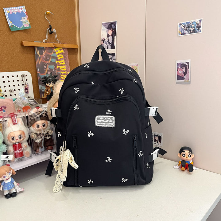 Stilvolle floral gestickte Rucksack