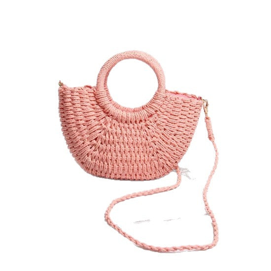 Damen Handtasche mit geflochtenem Design Karnz