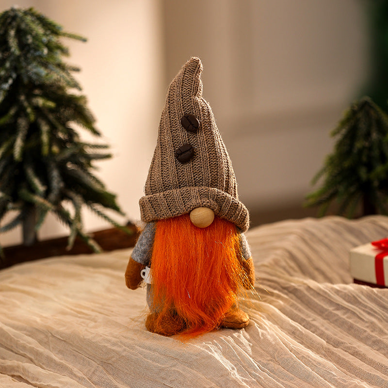 Dekorative Weihnachtsgnom Figur Karnz