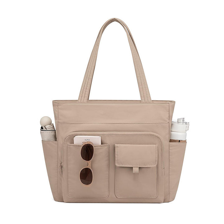 Multifunktionale Schultertasche mit Zahlreichen Fächern Karnz