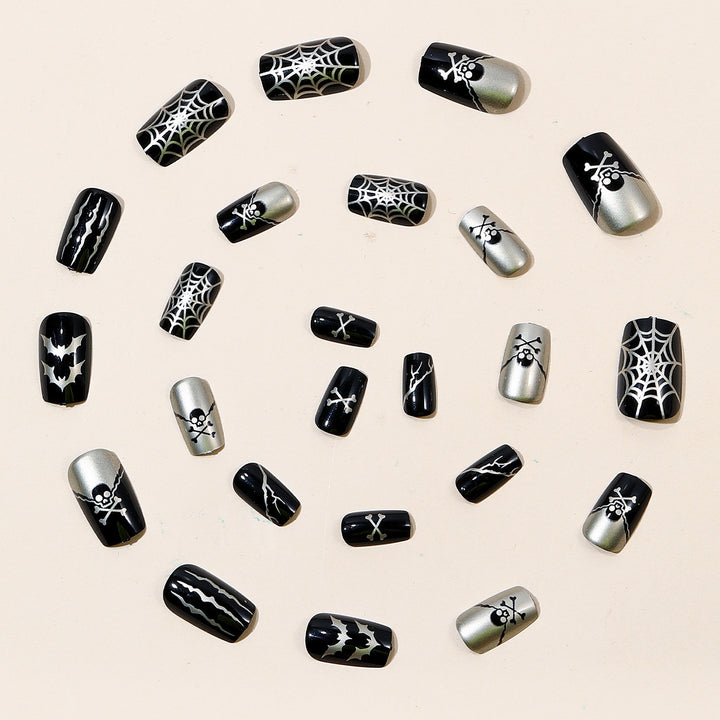 Gothic-Themen Acryl Nagelkunst Verlängerungen Karnz
