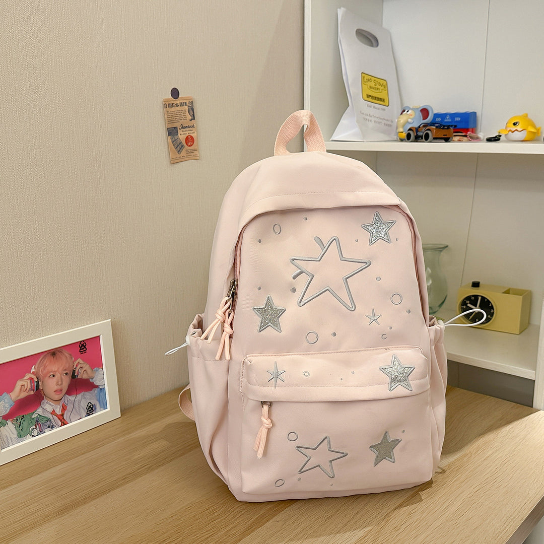 Süßer mit Sternen verzierten Rucksack Karnz