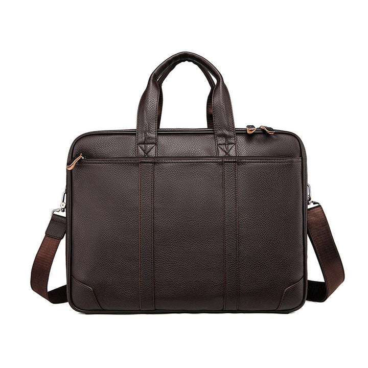 Premium Leder Firmen Aktentasche Karnz
