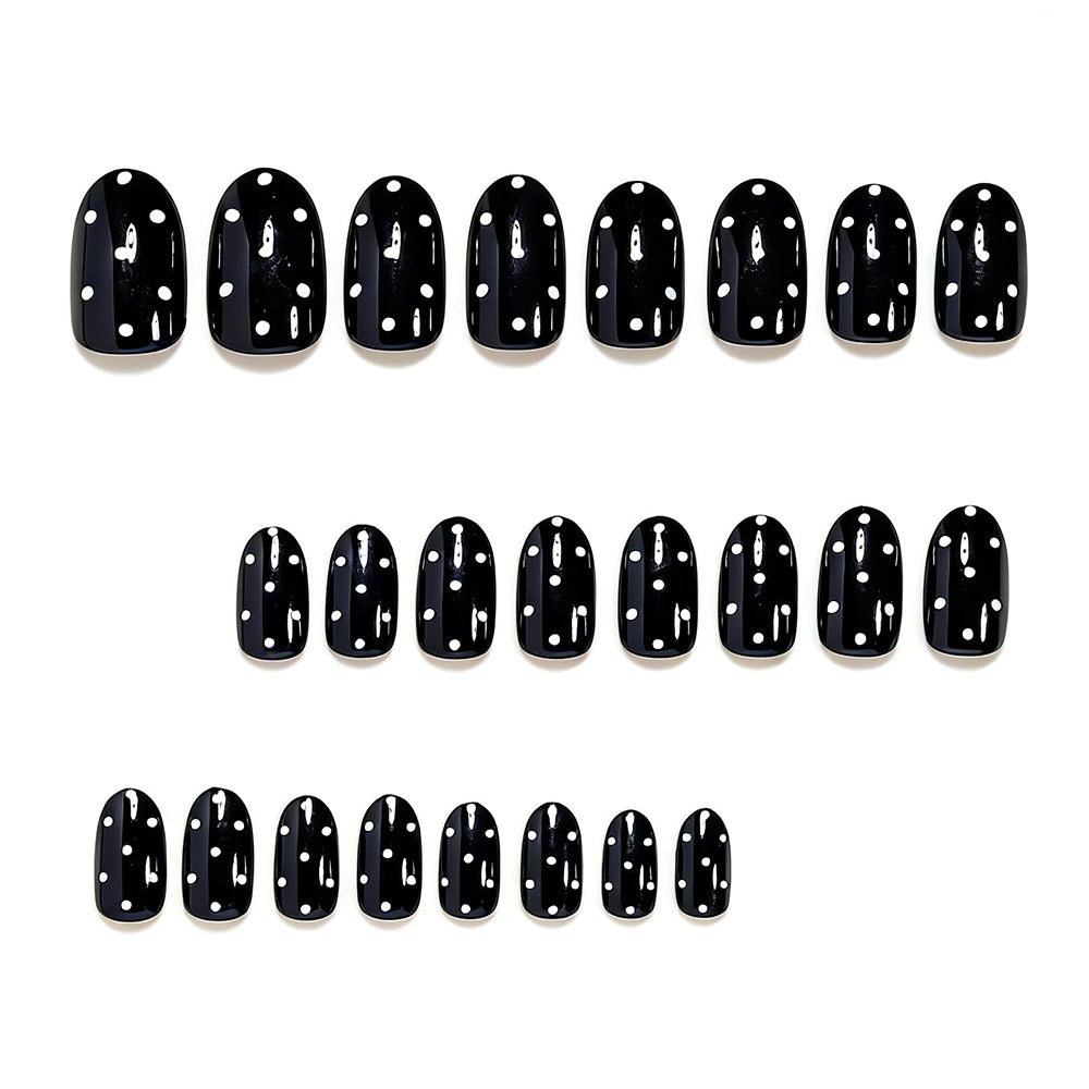 Polka Dot Press-On Nail Set Karnz