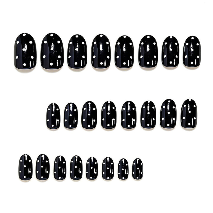 Polka Dot Press-On Nail Set Karnz