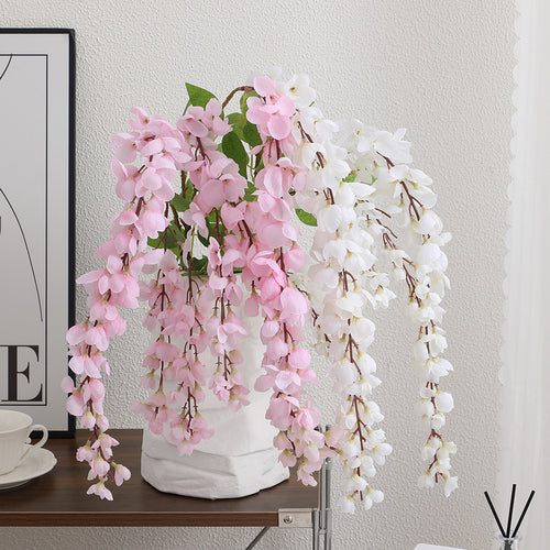 Künstlicher Blütenzweig mit eleganten Blüten Karnz