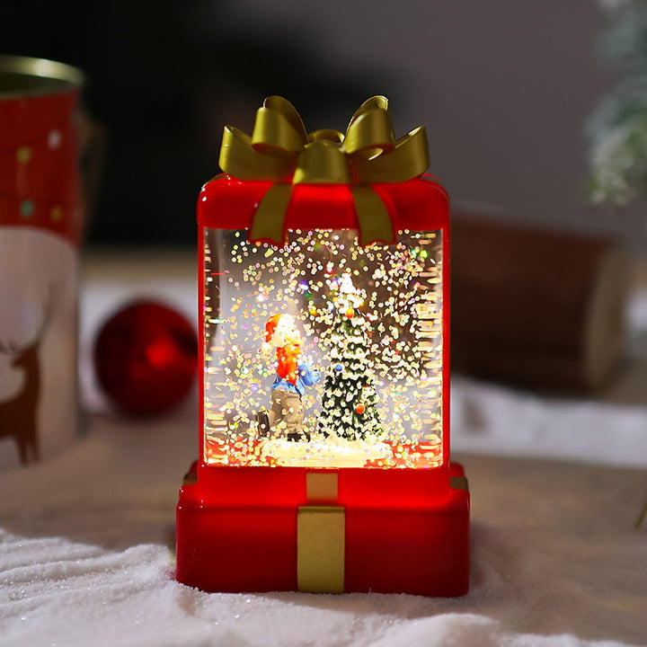 Musikalische Schneekugel Weihnachtsdekoration Karnz